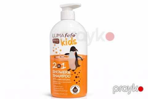 Uşaq üçün Şampun və duş geli LUMAfofo Kids 2in1, 850 ml — Bakı
