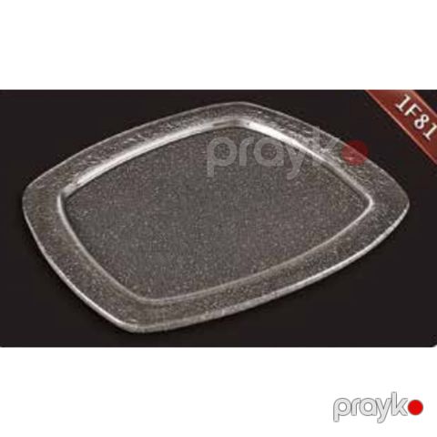 Salat qabı 1F81, 27x31 sm, şüşə, yaşıl — Bakı