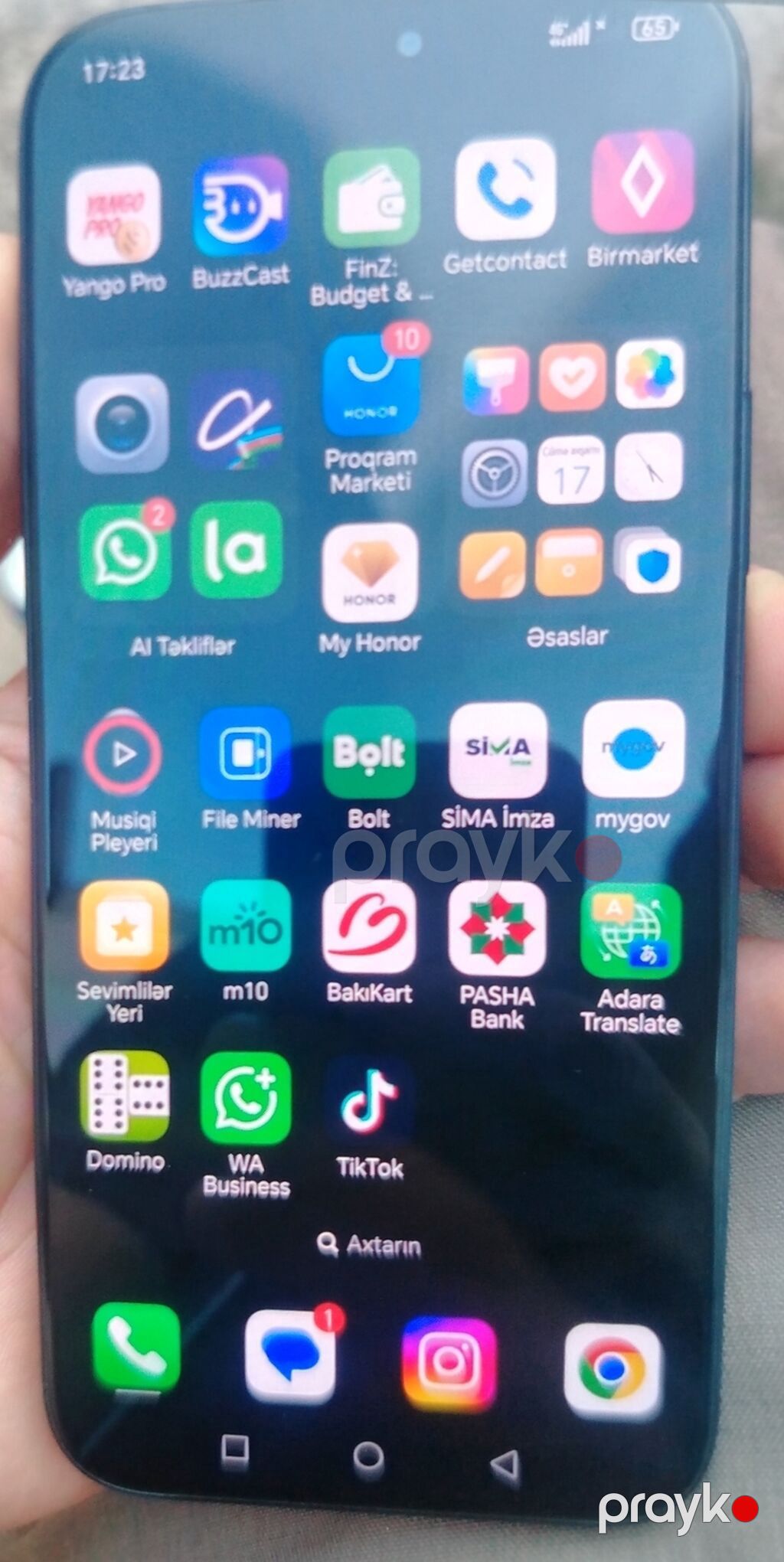 Honor 128 GB, rəng - Qara, Barmaq izi — Honor, Bakı (3)