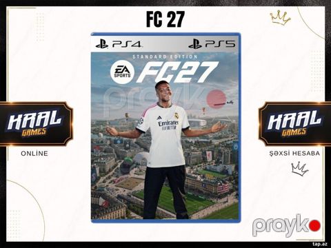 PS5 üçün FC 27 Fıfa oyunu PS5 üçün FC 27 (Fıfa 27) KRAL-da Rəsmi — Bakı