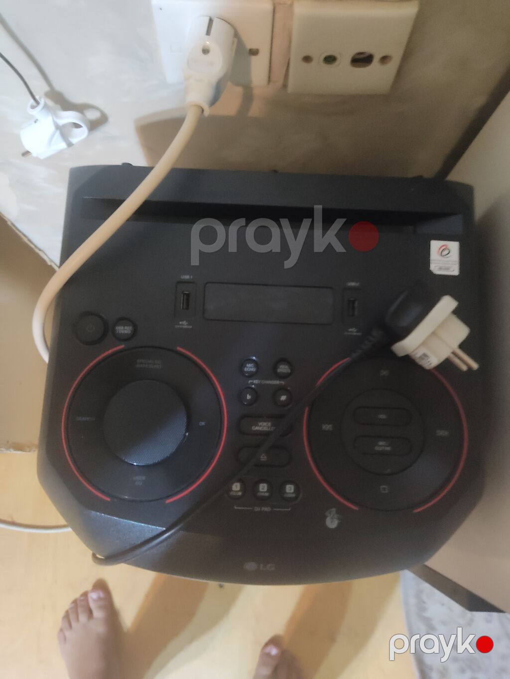 LG Xboom partnyor səs sistemi mikrafonu da mövcuddur - Güclü — Akustik sistemlər, Bakı (2)