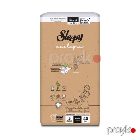 Uşaq bezi Sleepy Ecologic Junior N5 40 ədəd — Bakı