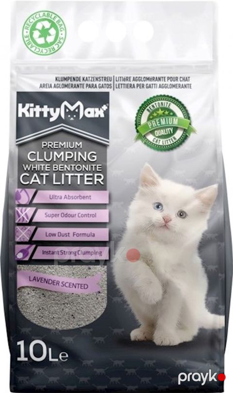 Topalanan doldurucu pişiklər üçün KittyMax Lavander 10 L — Bakı