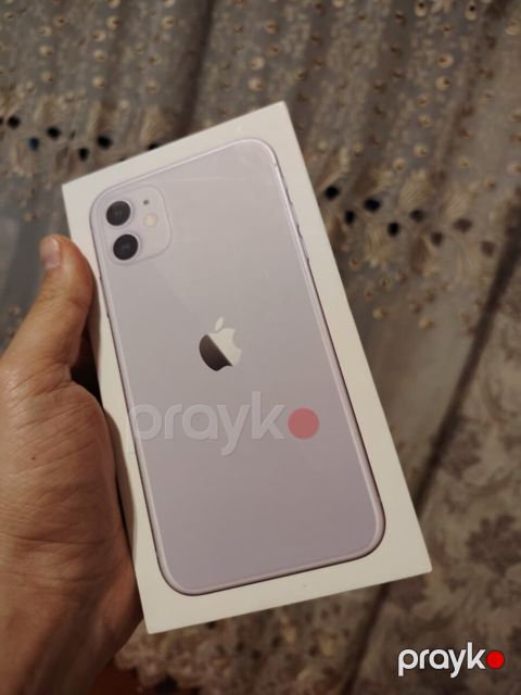 Apple iPhone 11 White 64GB/4GB qutusu — Bakı