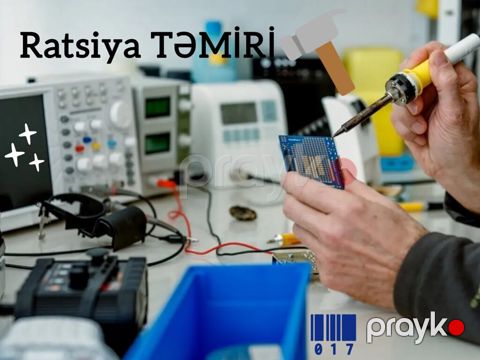 Ratsiya təmiri və proqramlaşdırılması — Bakı