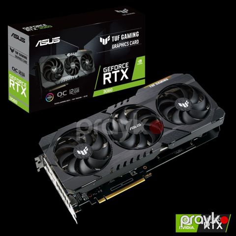 Videokart Asus GeForce RTX 3060, 12 GB, İşlənmiş — Bakı
