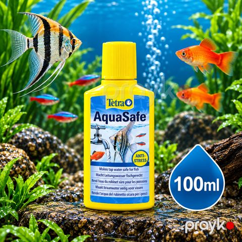 Akvarium suyu üçün kondisioner Tetra AquaSafe 100 ml — Bakı