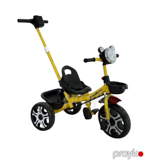Üçtəkərli velosiped AYKN_102, 1-5 yaş, sarı — Bakı