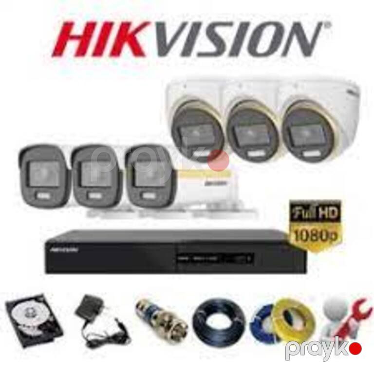 "Hikvision Colorvu 3.0" texnologiyalı videomüşahidə sistemləri — Ağıllı ev və təhlükəsizlik, Bakı (7)