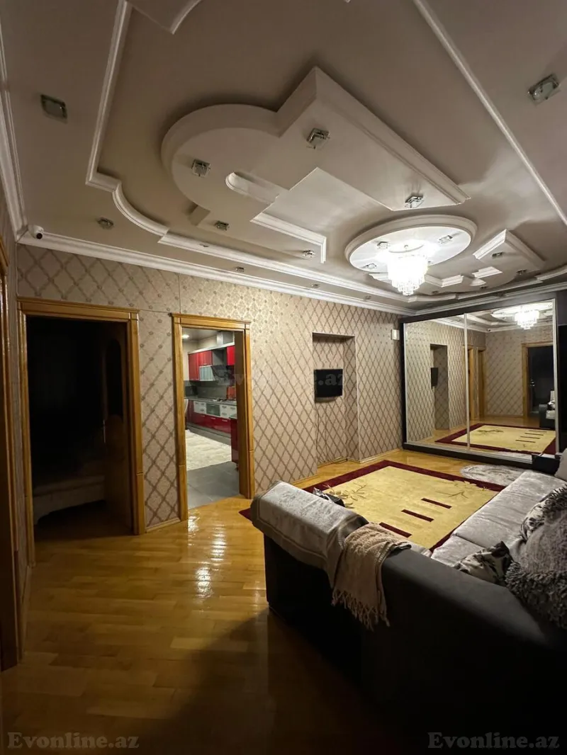 Kirayə verilir 3 otaqlı Mənzil Yeni tikili 145 m² Bakı, Yasamal r., Elmlər Akademiyası m — Mənzil, Bakı (8)