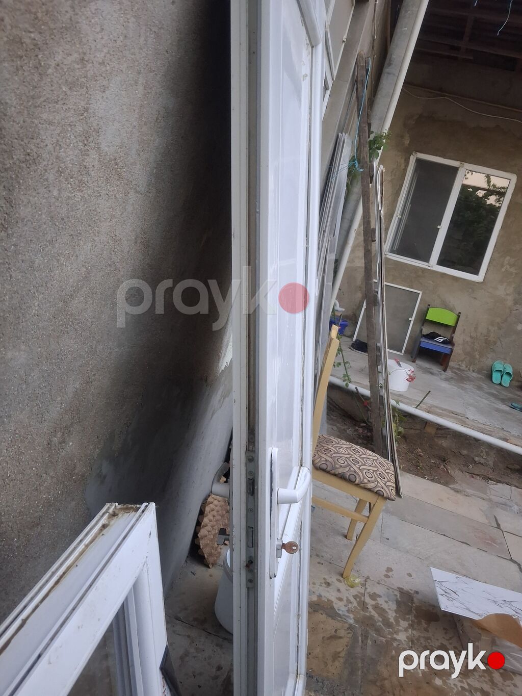 PVC qapı və pəncərə paketi 2 si Birlikde 120 Azn 1iL Evin icinde — Pəncərələr, qapılar, balkonlar, Pirəkəşkül (4)