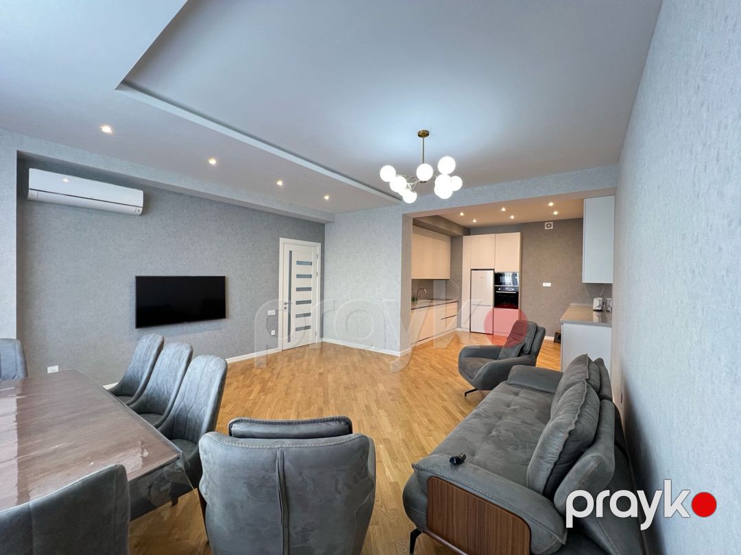 İcarəyə verilir 3 otaqlı yeni tikili 130 m² — Mənzil, Bakı (10)