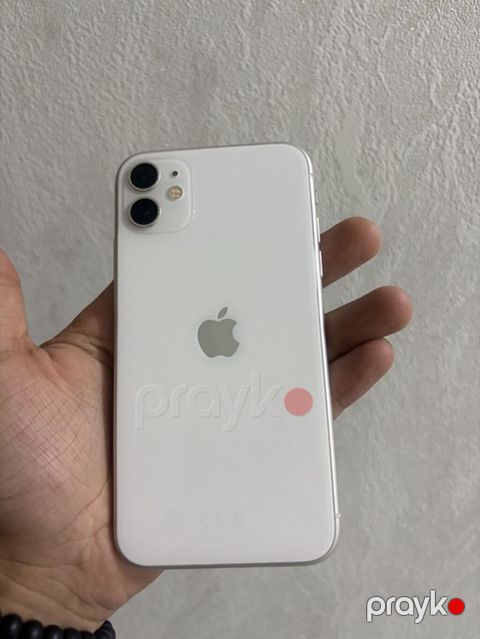 IPhone 11, 64 GB, Ağ, Face ID