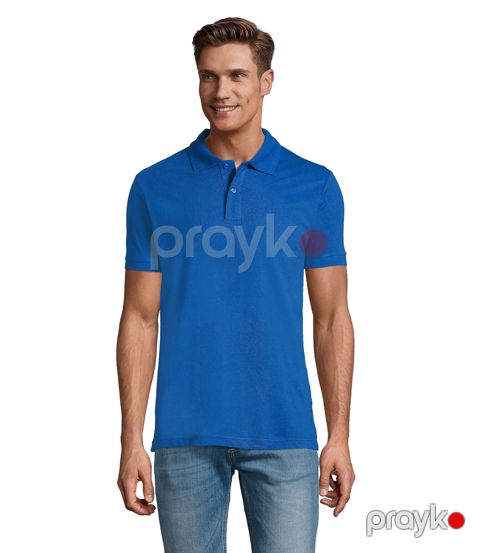 Kişilər üçün polo Sol's 11346241, mavi, pambıq, ölçü 3XL — Bakı
