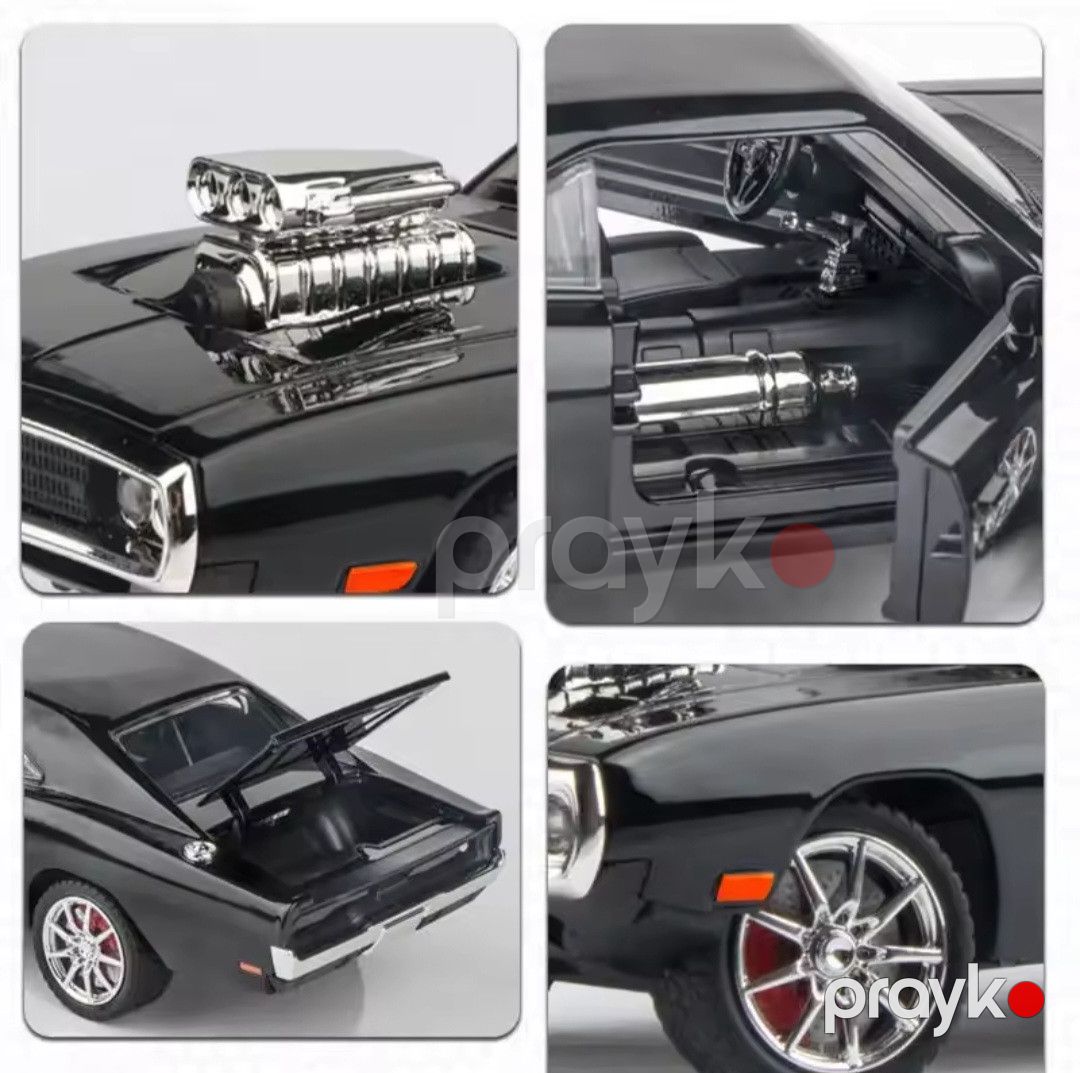 Maşın Dodge Charger R/T 1970, 1:24, 20.5x7x4 sm — Mallar, Bakı (3)