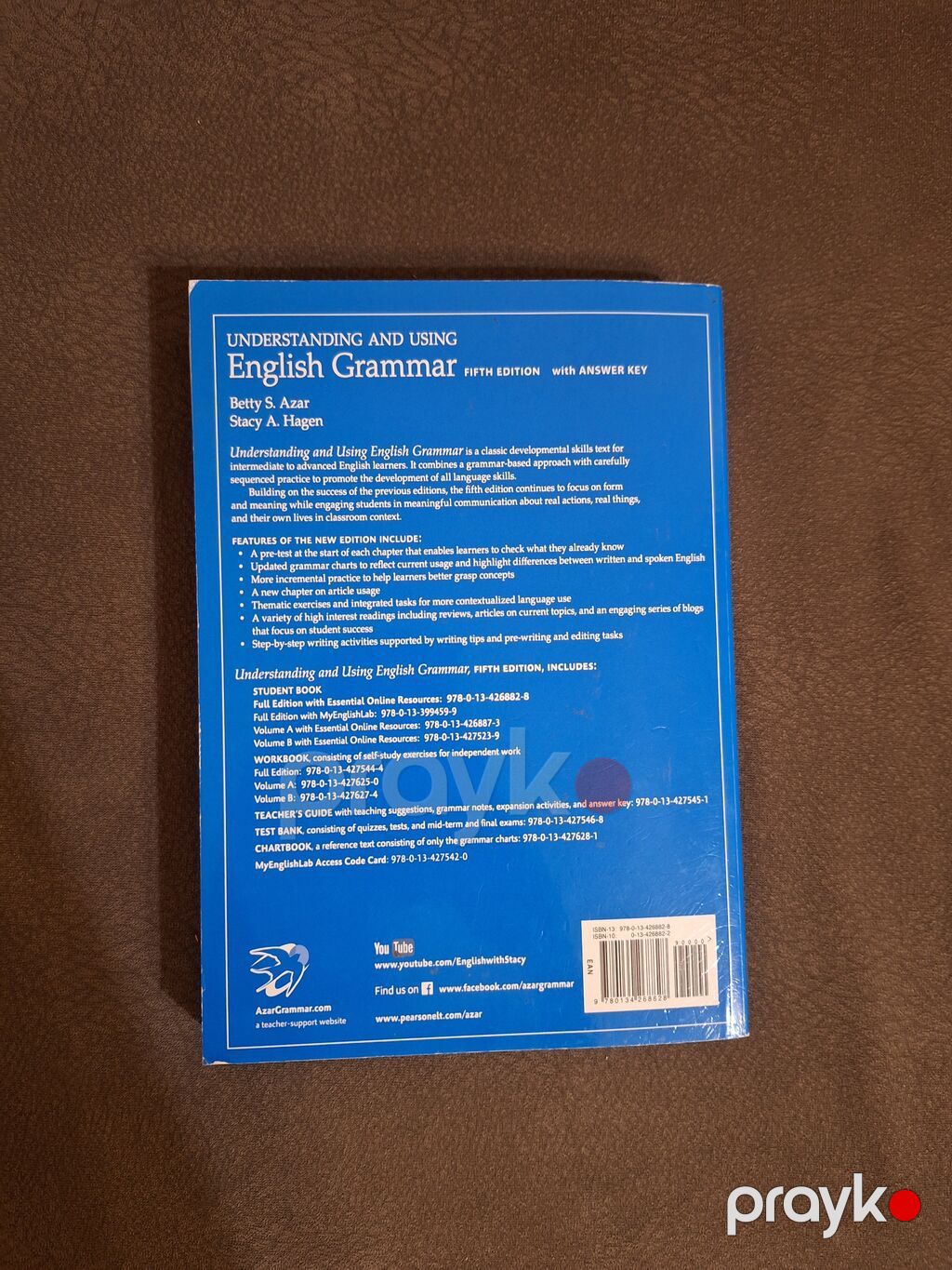 Məhsul: Understanding and Using English Grammar – Fifth Edition (with — Kitablar, Bakı (2)