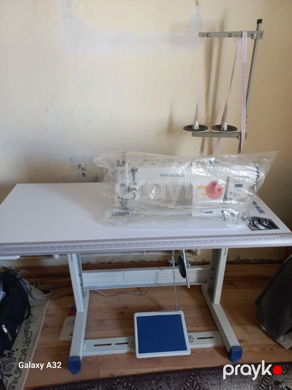 Sənaye tikiş maşını – Sew-makına düz tikiş (lockstitch) komplekti — Tikiş və işəmə maşınları, Digah (2)
