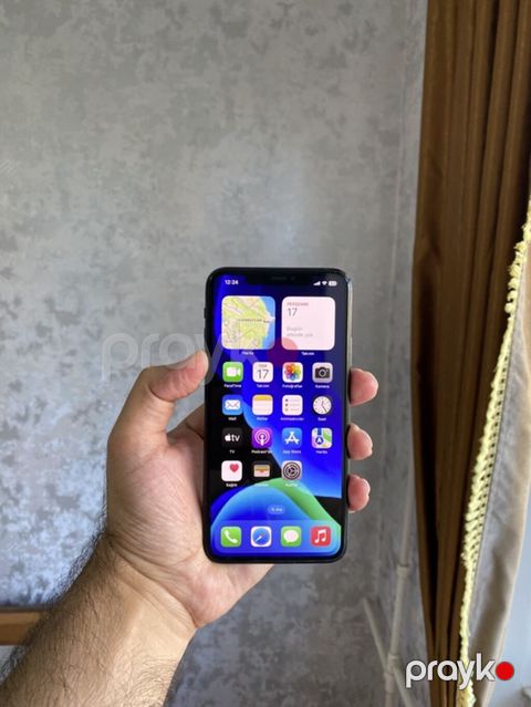 IPhone 11 Pro Max, 256 GB, Matte Midnight Green, Face ID — Bakı
