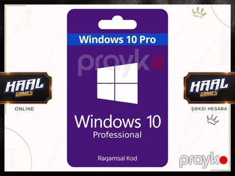 Windows 10 Pro Rəsmi Lisenziya Kodu Windows 10 Pro üçün orijinal və — Bakı
