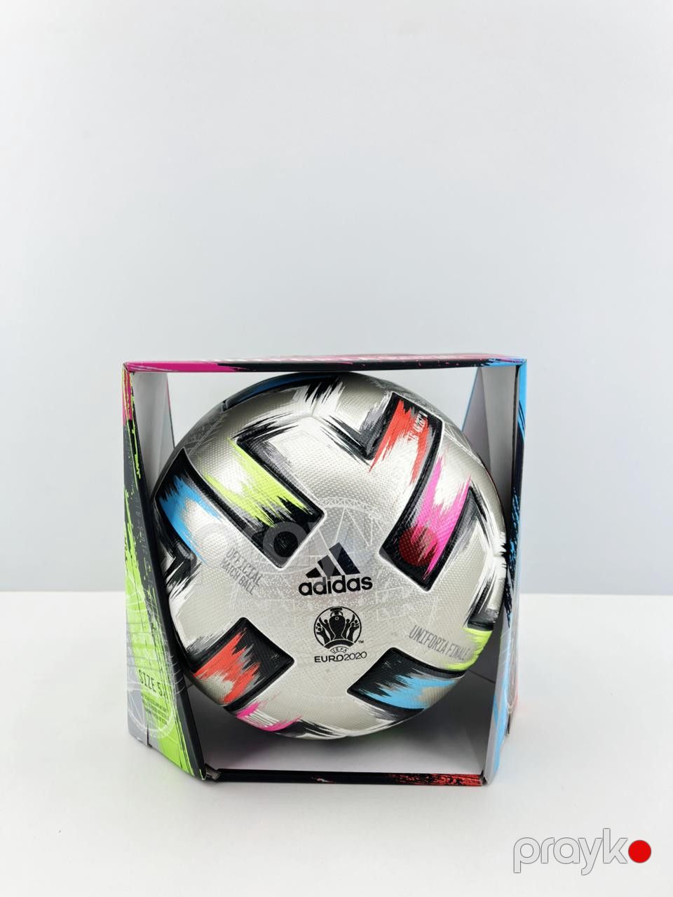 Futbol topu Uefa Euro 2020, rəngbərəng, ölçü 5 — Mallar, Bakı (3)