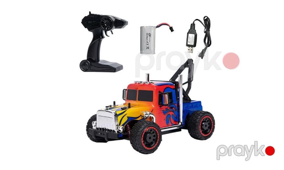 Radio idarə olunan 4WD avtomobili, plastik, rəngbərəng, 8+ yaş — Mallar, Bakı (2)