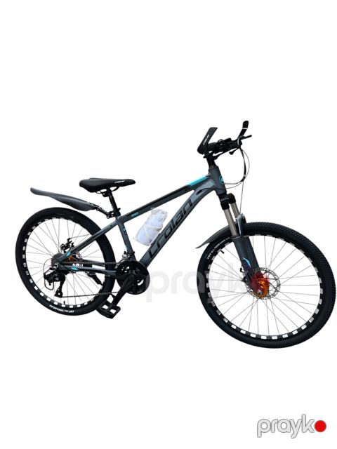 Velosiped V-00, boz/mavi, 24" — Bakı