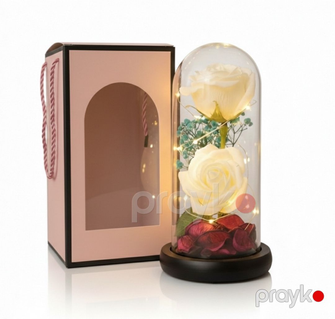 Suvenir White Serenity ws-599, şüşə, şəffaf/ağ — Mallar, Bakı