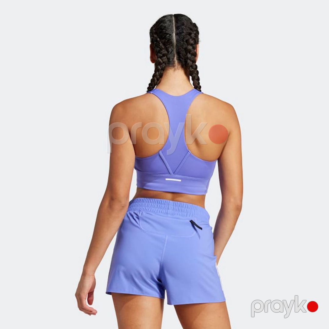 Qadınlar üçün idman büsthalter Adidas IW5331, mavi, ölçü S — Mallar, Bakı (2)