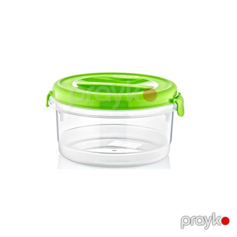 Konteyner Irak Plastik 2000 ml, plastik, şəffaf/yaşıl — Bakı