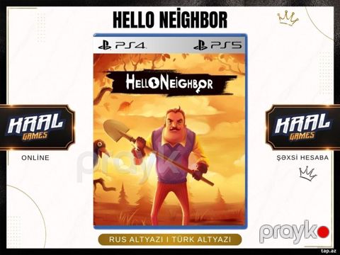 PS4, PS5 üçün "Hello Neighbor" oyunu PS4/PS5 üçün "Hello Neighbor" — Bakı