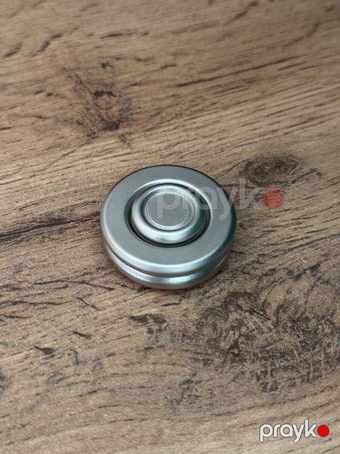 Silver frisbee fidget spinner — Bakı