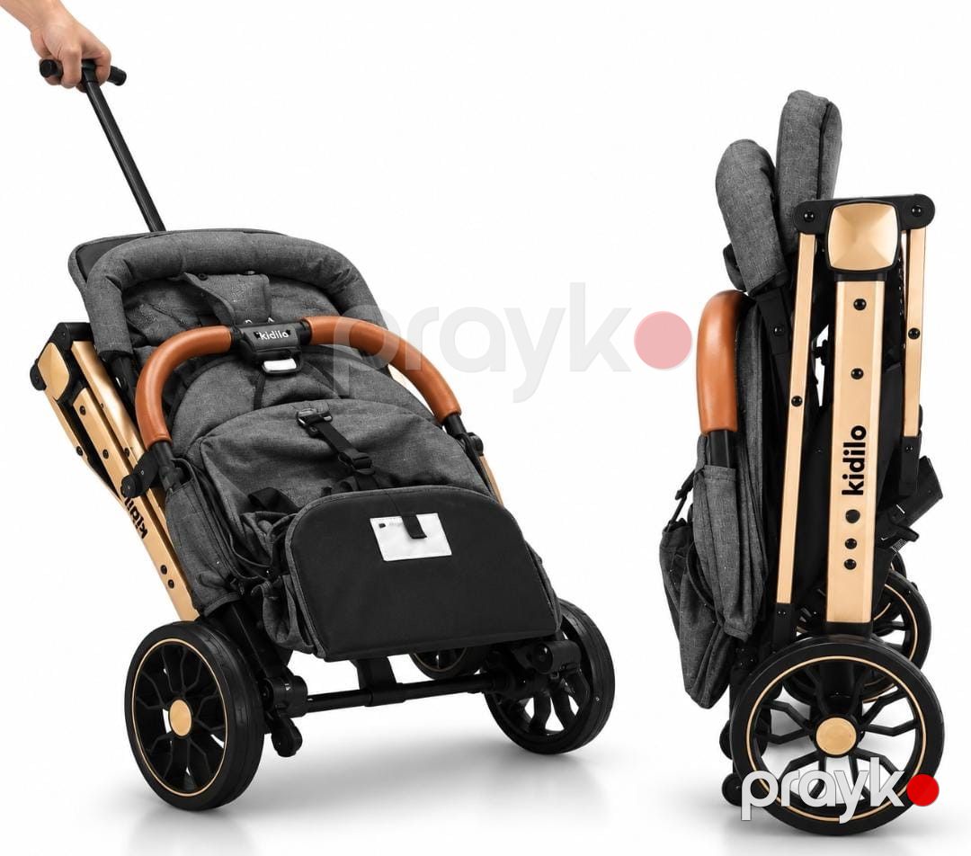 Uşaq arabası Kidilo AYNK10G, boz — Mallar, Bakı (2)