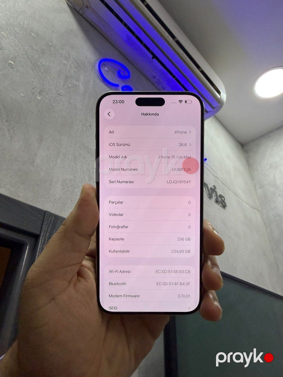Apple iPhone 15 Pro Max Natural Titanium 256GB/8GB — Smartfonlar, Bakı (4)