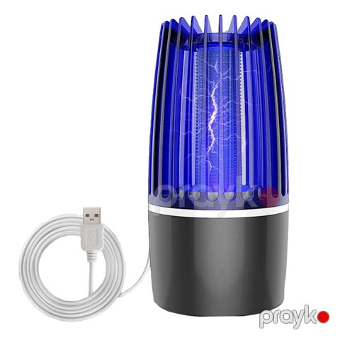 Portativ fotokatalizasiyalı ağcaqanadlar əleyhinə lampa BG-3655, boz — Bakı