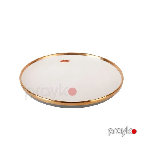 Boşqab Nouvelle Home Royal Line Gray, farfor, 20 sm — Bakı