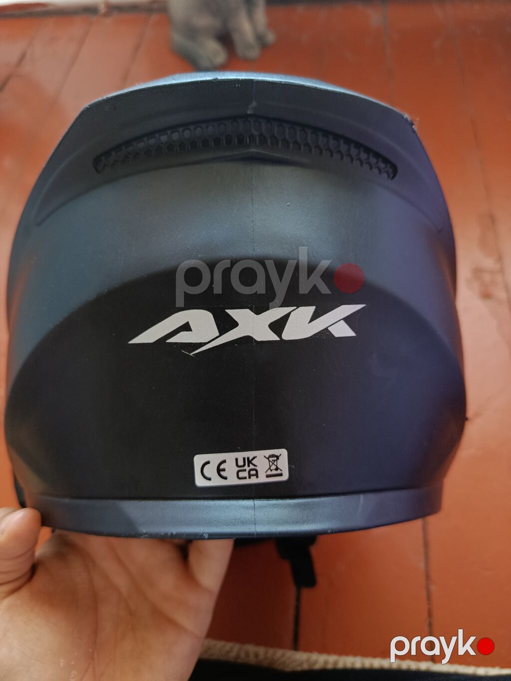AXK motosiklet dəbilqəsi Cəmi 2 həftə olar alınıb az işlənib Sadəcə — Motosiklet geyimi, Bakı (2)