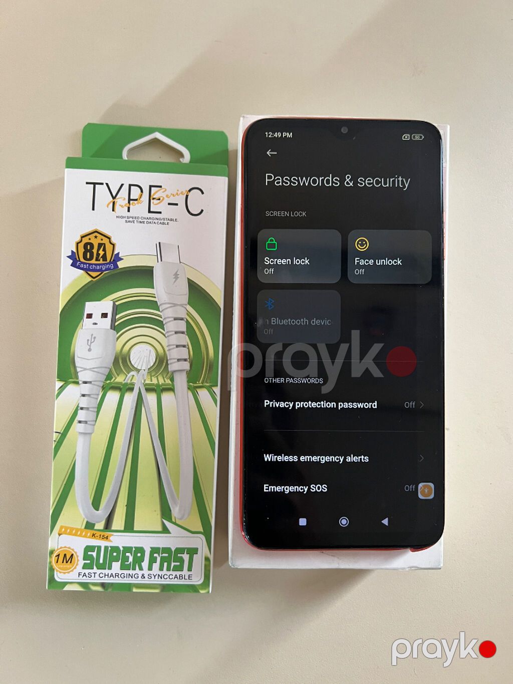 Redmi 9T, 128 GB, rəng - Qırmızı, Face ID — Xiaomi, Bakı (8)