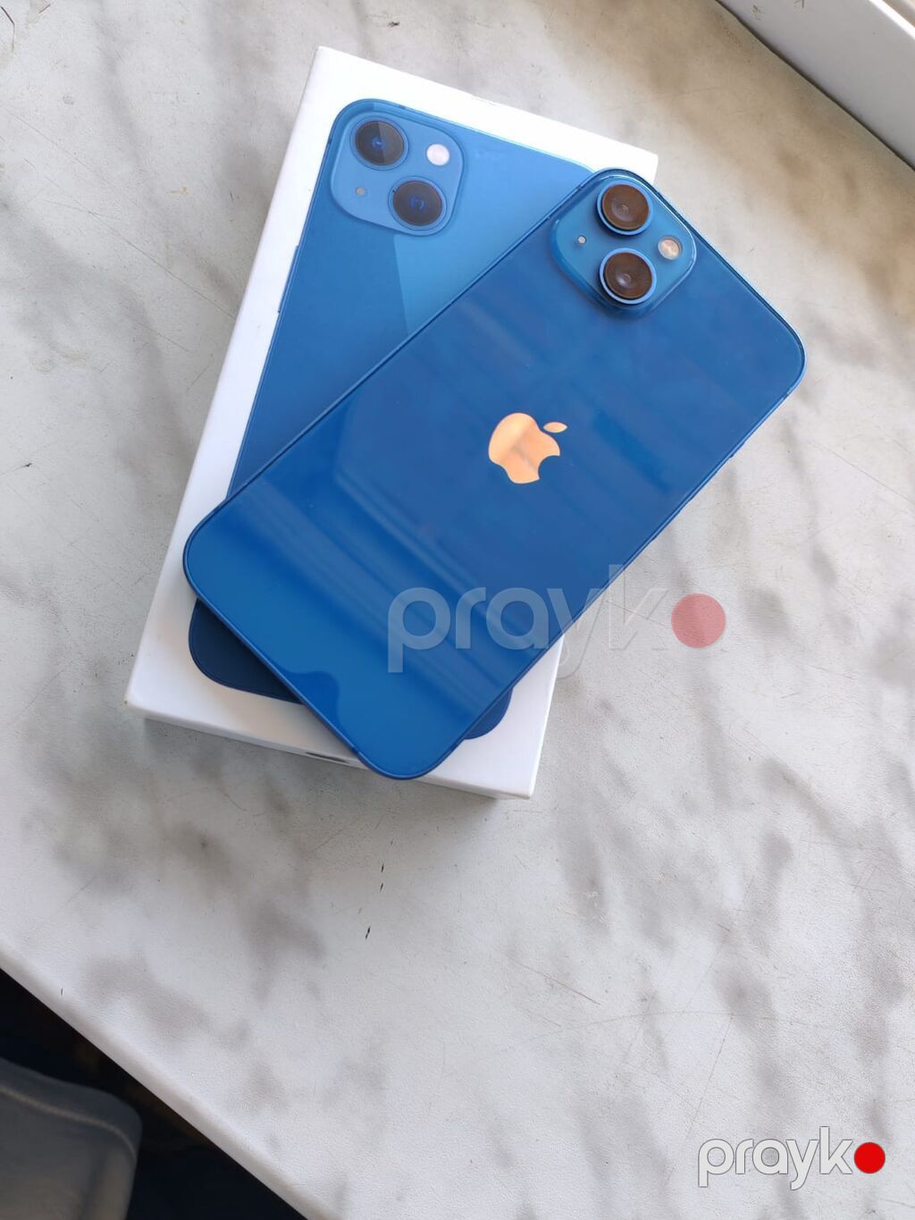 IPhone 13, 128 GB, Blue Titanium, Qırıq — Apple iPhone, Digah (4)