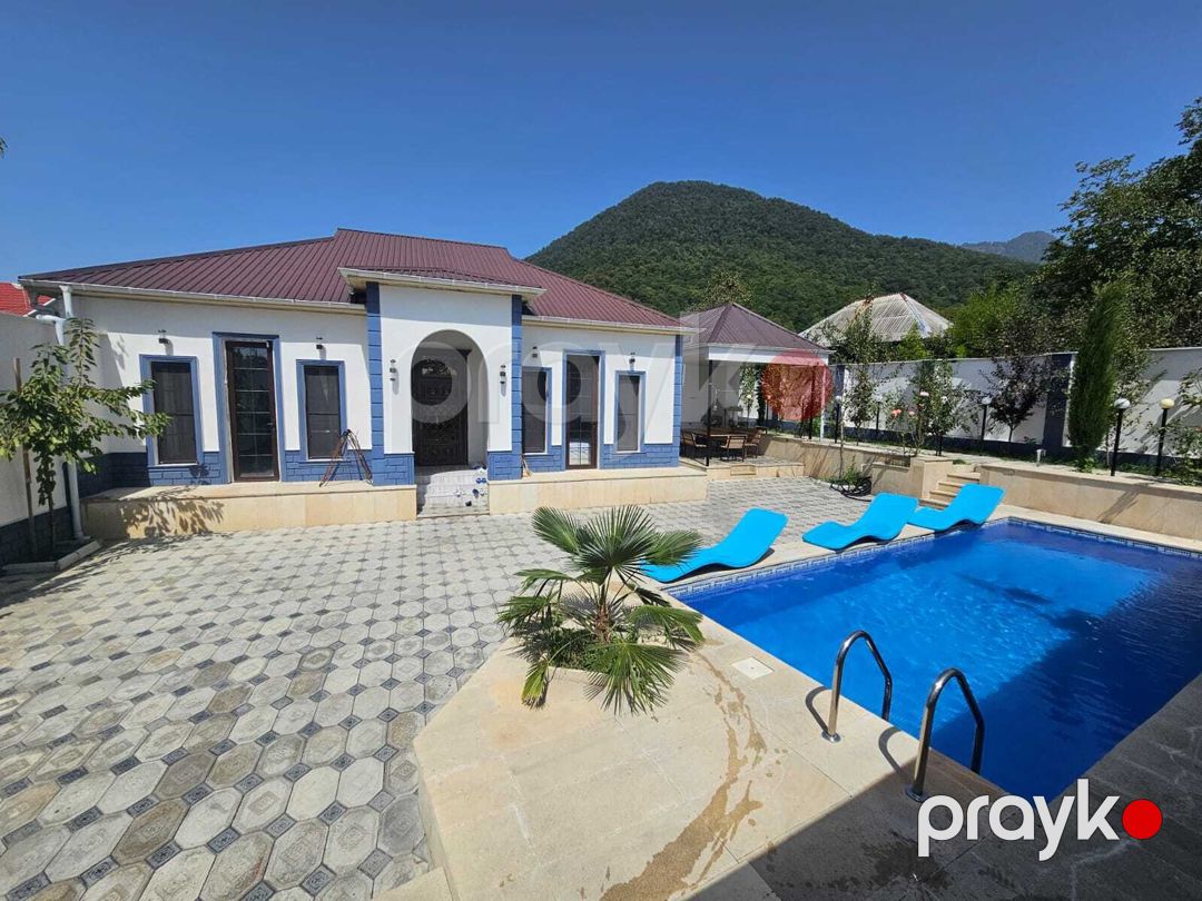Həyət evi kirayə verilir, Qəbələ r — Ev, villa, Qəbələ (3)