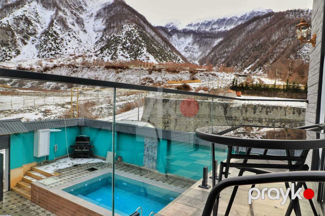 İcarəyə verilir 4 otaqlı həyət evi/bağ evi 100 m² — Ev, villa, Qax (5)