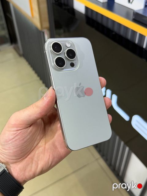 Apple iPhone 15 Pro White Titanium 128GB/8GB — Bakı