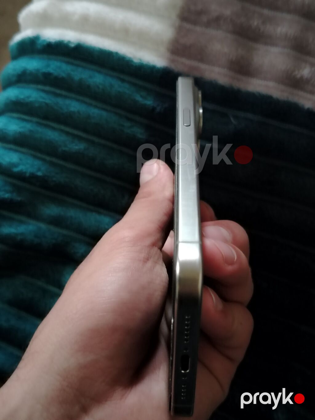 IPhone 15 Pro Max, Gümüşü, Face ID — Apple iPhone, Bakı (2)