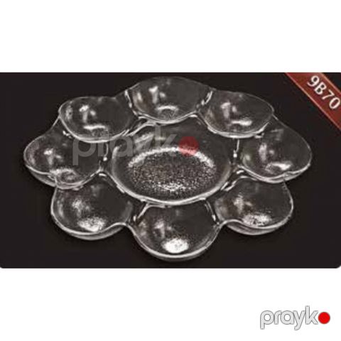 Çərəz qabı 9B70, 46 sm, şüşə, şəffaf — Bakı
