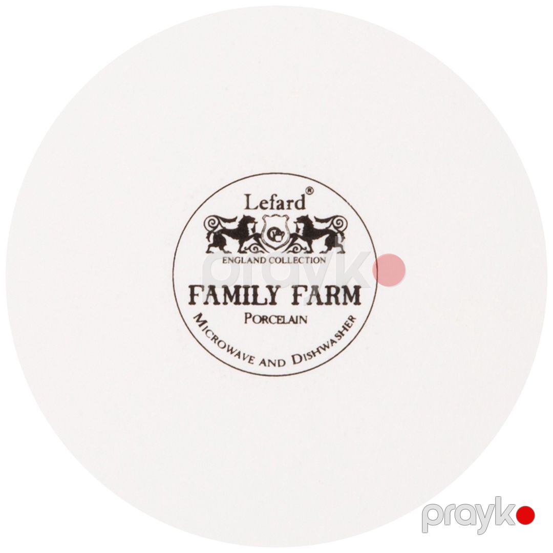 Boşqab qəlyanaltı üçün Lefard Family Farm, farfor, ağ, 22 sm — Mallar, Bakı (2)