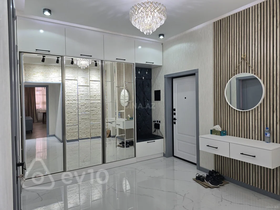 3 otaqlı mənzil, 110 m², Təbriz küçəsi — kirayə — Mənzil, Bakı (9)