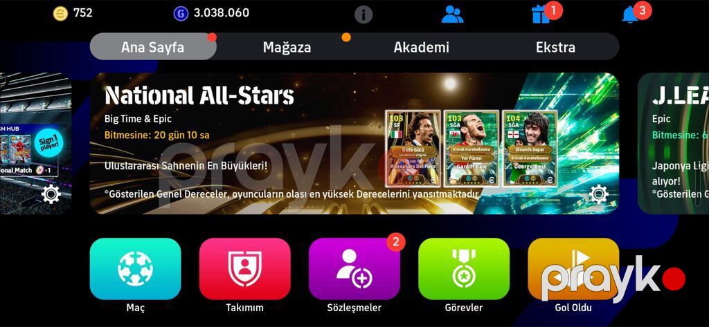 Məhsul: eFootball oyunu üçün güclü oyun hesabı Təsvir: - Oyun — Digər, Bakı (2)