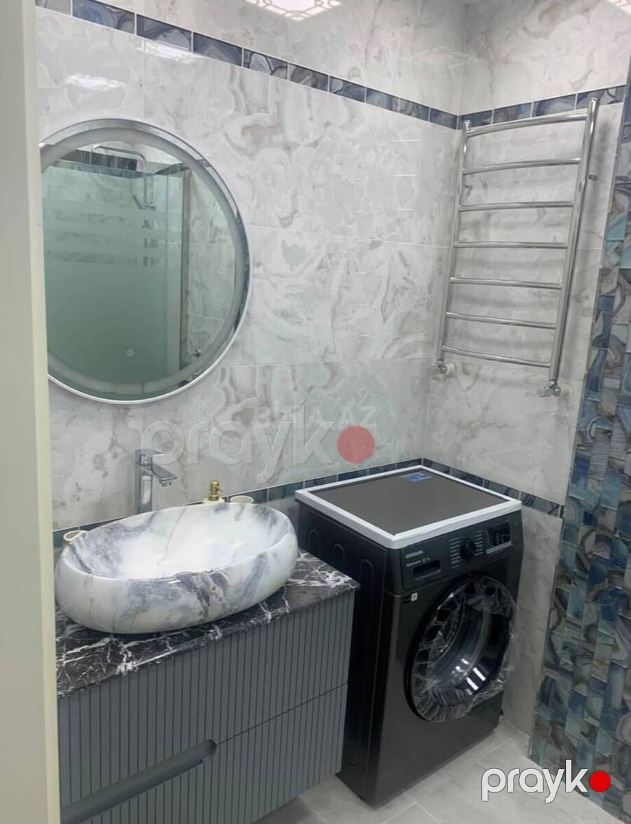 İcarəyə verilir 3 otaqlı yeni tikili 120 m² — Mənzil, Bakı (6)