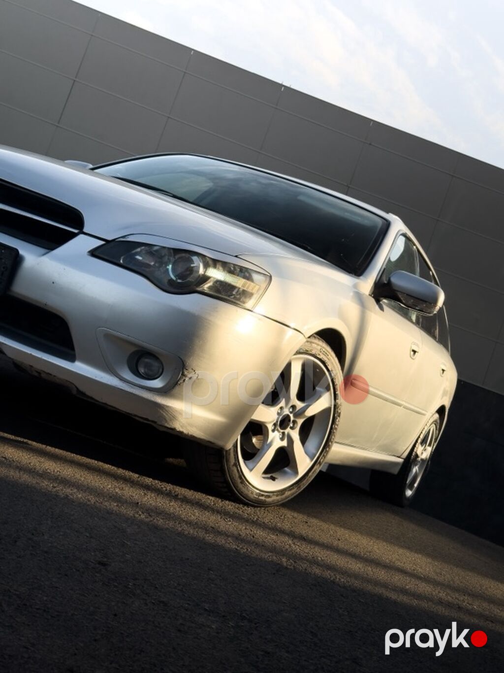 Горит Subaru Legacy универсал 2.0 объем 2004 года AWD полный — Avtomobillər, Bakı (2)