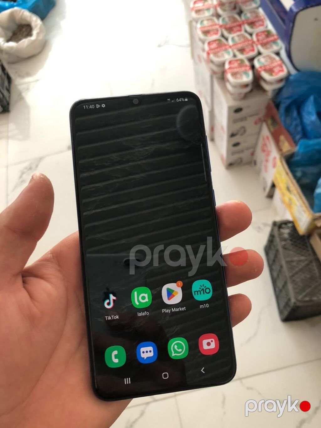 Samsung Galaxy A70, 128 GB, rəng - Göy, Barmaq izi — Samsung, Şirvan (2)