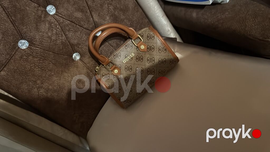 Guess mini çanta - Model: top-handle mini çanta, “bowling/mini — Çantalar, çamadanlar, cüzdanlar, Bakı (2)